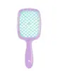 Amazon Hollow-out Massagem Big Bend Pente Molhado e Seco Pente de Cabelo de Dupla Utilização Pente Cabelo Encaracolado Pente de Cabelo Liso Pente de Malha Fofa