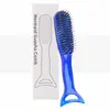 Peine Raspador de Sirena, Peine para Peinar el Cabello, Dientes de Nylon, Antideslizante, Peine Antiestático para el Cabello, Peine de Masaje Raspador de Doble Propósito para el Cuidado del Cabello