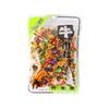Carne Seca de Res Deshidratada al Aire Bolsa de 250g Cubos de Res Sabor Mongolia Interior Snacks Sabor Satay Picante para Venta al por Mayor Comercial