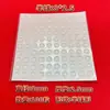 Partícula Anticolisão de Silicone Amortecedor de Maçaneta de Porta Auto-Adesivo Reversível Gaxeta Adesiva Silenciador de Porta de Armário Pés de Silicone para Mesa e Cadeira