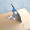Inodoro de sentadilla de acero inoxidable 304 con sifón antiolor, Inodoro de sentadilla integrado para uso en prisión