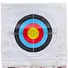 "Yao Yi" 80cm Alvo de Grama Alvo de Tiro com Arco Alvo de Treinamento Branco Externo Interno Tiro Portátil Durável Alvo de Flecha