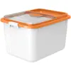 Cubo de Arroz para Cocina Doméstica Caja de Almacenamiento para Cinco Granos y Granos Mixtos Caja de Almacenamiento de Arroz Sellada a Prueba de Insectos y Humedad Tarro de Arroz de 40 Jin Cubo para Harina Venta al por Mayor