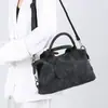 Bolsa de Gran Capacidad para Mujer Moda Primavera y Otoño 2025 Bolso Boston Escarchado Bolso Tote de Mano para Viaje Cotidiano Bolso de Mujer Más Vendido
