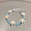 Pulseira de Pérolas Ins Estilo Coreano para Mulheres, Design de Nicho, Luxo Leve, Pulseira Elegante, Estilo Cool de Alta Qualidade, Joia de Pulseira