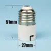 Soquete de lâmpada com interruptor de rosca baioneta resistente a alta temperatura, b22 de rosca antigo e27 E27 de rosca B22, conversor de soquete de lâmpada
