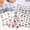 Pegatinas para Uñas de Lazo Lineal, Simples y Versátiles, Pegatinas Versátiles para Uñas de Lazo, Estilo Joyería Dh