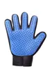 Guantes para gato limpieza de mascotas cepillo flotante artículos para mascotas guantes de pelo de cinco dedos masaje baño para gato y perro