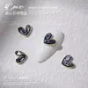Amor Fritillaria Joias para Nail Art Celebridade da Internet Explosões Borda Metálica Concha de Diamante Pedra Concha Pequenas Joias Acessórios de Decoração para Nail Art