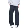Pantalones Rectos de Lyocell Tencel para Hombre Otoño 2026, Versátiles, Modernos, Estilo Americano, Corte Holgado con Efecto de Caída, Casual