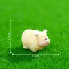 Paisagem em miniatura, série realista de fazenda de vacas em preto e branco, acessórios de decoração DIY de garrafa ecológica, miniaturas de resina