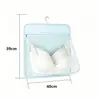 Artefacto de Almacenamiento de Ropa Interior de Dormitorio Calzones Bolsa de Almacenamiento de Ropa Interior Bolsa Colgante Estilo Cremallera Armario Red de Almacenamiento para Sujetadores Calcetines