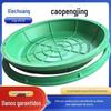 Tampa de Poço para Vaso de Grama de Resina Composta Dmc, Tampa de Gramado de Plástico Pe Recuada com Faixa Verde, Tampa de Poço para Plantio de Grama Redonda Smc