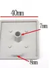 Tapa Final de Perfil de Aluminio Sellado Estándar Nacional Tapón de Plástico 3030606040408080 Tapa Selladora de Extremo de Perfil Estándar Europeo
