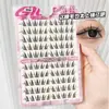 Pestañas Postizas de Girasol Sin Pegamento Bqi, Naturales y Gruesas, para Grupos de Ídolos Femeninos, Estilo Barbie, Manga, Pestañas Superiores e Inferiores Transfronterizas
