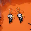 Pendantes Europeus e Americanos de Halloween Fantasma Abóbora Fantasma Morte Brincos de Gotejamento de Óleo Brincos Góticos de Halloween