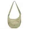 Bolso Cruzado para Mujer, Nuevo Estilo Coreano, Bolso de Hombro con Cremallera de Gran Capacidad, Bolso de Nylon tipo Bollo Versátil Casual para Estudiantes