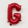 Globos de Papel de Aluminio con Letras y Números Rojos de 16 pulgadas Decoración para Primer Cumpleaños Boda Globos de Papel de Aluminio Venta al por Mayor