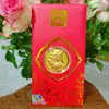 2026 Año del Caballo Moneda de Oro Foil de Año Nuevo Moneda Conmemorativa del Caballo del Zodiaco Cien Yuan Sobre Rojo Regalo de Buen Comienzo Venta