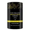 Punto Popular Transfronterizo Tubo de Gomitas de Shilajit Versión de Tubo Fuente de Exportación de Gomitas de Shilajit Procesamiento Oe m