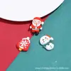 Papai Noel de desenho animado rena diy cola de creme pacote de material para capa de celular acessórios de cabelo feitos à mão acessórios de resina