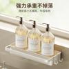 Escurridor de Cocina Estante para Trapos de Cocina Artefacto de Almacenamiento Estante para Fregadero Montado en la Pared sin Perforaciones Escurridor Doméstico