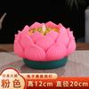 Lámpara de loto electrónica, lámpara de Buda, Guanyin Bodhisattva, lámpara frontal de Buda, lámpara de vela eléctrica doméstica, lámpara LED enchufable, lámpara larga para salón de Buda