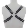 Juguetes Eróticos Alternativos Sm, Ropa para Coquetear, Productos para Adultos, Ropa de Cuero, Ropa Erótica de Arnés de Pecho de Cuero, Correas para el Pecho