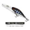Isca Artificial Minnow 7.8g 10cm Mergulho Profundo Água Doce Pesca Marítima para Lucio, Truta e Cavala Isca Dura