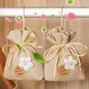 Bolsita Perfumada de Gardenia, Fragancia de Larga Duración, Bolsita Perfumada para Armario, Ropa de Alta Gama, Uso en Automóvil, Bolsa Perfumada Tipo Gancho