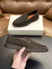 Estilo Lujo Ligero Europeo Patrón Lichi Piel Slip-on STN Color Sólido Suela Gruesa Antideslizante Transfronterizo Zapatos Casuales Bajos para Hombre
