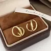 Moda Minimalista Estilo Coreano Versátil Lujo Ligero Gama Alta Colección de Pendientes Dorados Estilo Nicho Pendientes Diarios para Commuting para Mujeres