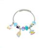 Cross-border diy cartoon sereia unicórnio pulseira menina artesanal frisado cartoon bonito pulseira DIY pulseira