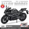 1:12 Modelos de Motocicleta Chuanqi Modelo de Motocicleta Ducati de Liga Crianças Brinquedo de Rodagem Suave com Som