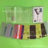 Bolsa para tarjeta de PVC, estuche plegable de página interior, impresión a color, bolsa para tarjeta bancaria, estuche para tarjeta Octopus