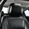 Funda para Asiento de Coche Funda para Reposacabezas de PU Funda para Reposacabezas de Coche Tela Elástica Cubierta Completa Anti-Suciedad Lavable Funda Protectora Anti-Suciedad