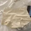 Bragas de estilo ballet puramente deseables, lindas, dulces y sexys, de algodón puro, de cintura media, para niñas, con cobertura total y entrepierna extendida, antibacterianas