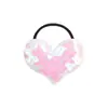 Cuerda para el Cabello Linda Estilo Coreano Color Degradado Lentejuela Reversible Amor Anillo para el Cabello Banda para el Cabello Simple y Linda para Niños 185