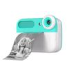 Venta al por mayor transfronteriza Cámara digital mini SLR táctil HD de 3 pulgadas para niños con papel fotográfico de impresión instantánea y pantalla táctil