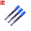 Marcador de cinco mil anos w-810 caneta de óleo grande preto vermelho azul ponta grossa caixa de logística expressa caneta de cabeça pode ser recarregada com tinta