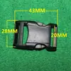 Acessórios de bagagem de fábrica fivela plástica de alta tração fivela plástica para animal de estimação 20mm fivela de conexão para ferramentas e vestuário