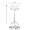 Copa de Villano Personalizada de Alsacia Estilo Ins Copa de Vino Alta Linda Alpaca Copa de Vino Tinto Copa de Champán para Cóctel