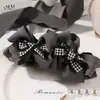 Cinta de Tela Rayada de Corte Recto Lazo DIY Accesorios para Coleta Empaque de Caja de Regalo Ramo Cinta de Rayas Finas