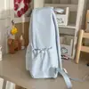 Mochila Grande Simple Nueva de Moda para Verano 2026 para Estudiantes de Secundaria y Preparatoria Estilo Universitario Bolso Escolar Mochila de Viaje