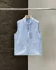 Colete esportivo de fleece para homens e mulheres, colete casual para atividades ao ar livre e corrida com gola alta, forrado com fleece e espessado. 13099