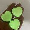 Piedra Natural de Venta Caliente Transfronteriza 30*12 Corazón No Poroso Cristal Rosa Accesorios de Juguete Arqueológico Corazón DIY Pequeño Regalo