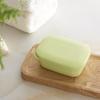 Jabonera de viaje de fábrica portátil Cuadrada jabonera de viaje doble de plástico jabonera de baño al por mayor