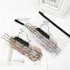 Elásticos de Cabelo de Alta Elasticidade Estilo Coreano Atacado 100 Peças Pacote Grande Elásticos de Cabelo de Nylon Sem Costura
