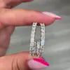 Brincos de Argola Brilhantes Moda Europeia e Americana Cao Shi, Brincos de Diamante Quadrado de Zircônia de Alta Qualidade, Brincos de Argola Simples Elegantes e Versáteis