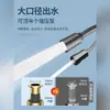 Pistola rociadora para inodoro manguera telescópica universal lavabo de inodoro tubo de resorte ducha extendida línea telefónica tubería de agua